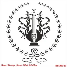 HHCMS05 Home Heritage Stencil 25x25cm