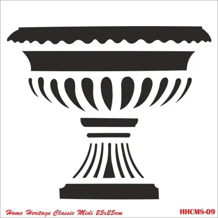 HHCMS09 Home Heritage Stencil 25x25cm
