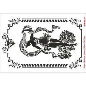 HHCMR01 Home Heritage Stencil 25x35cm