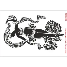 HHCMR02 Home Heritage Stencil 25x35cm
