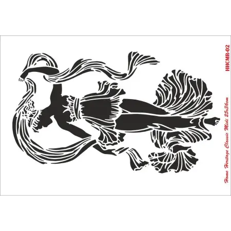 HHCMR02 Home Heritage Stencil 25x35cm
