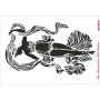 HHCMR02 Home Heritage Stencil 25x35cm