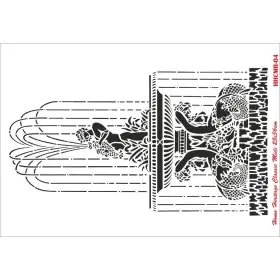 HHCMR04 Home Heritage Stencil 25x35cm