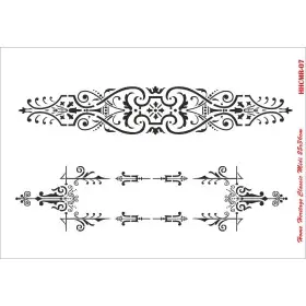 HHCMR07 Home Heritage Stencil 25x35cm