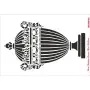 HHCMR08 Home Heritage Stencil 25x35cm