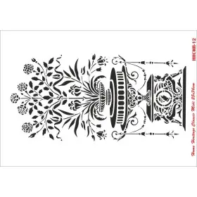 HHCMR12 Home Heritage Stencil 25x35cm