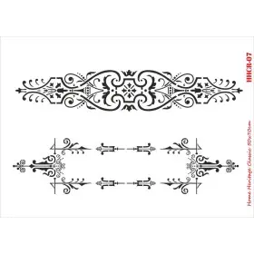 HHCR07 Home Heritage Stencil 50x70cm