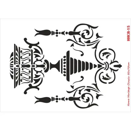 HHCR15 Home Heritage Stencil 50x70cm