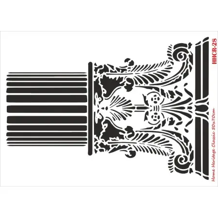 HHCR28 Home Heritage Stencil 50x70cm