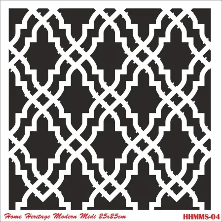 HHMMS04 Home Heritage Stencil 25x25cm
