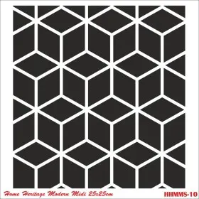 HHMMS10 Home Heritage Stencil 25x25cm