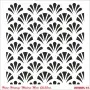 HHMMS18 Home Heritage Stencil 25x25cm