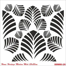 HHMMS20 Home Heritage Stencil 25x25cm