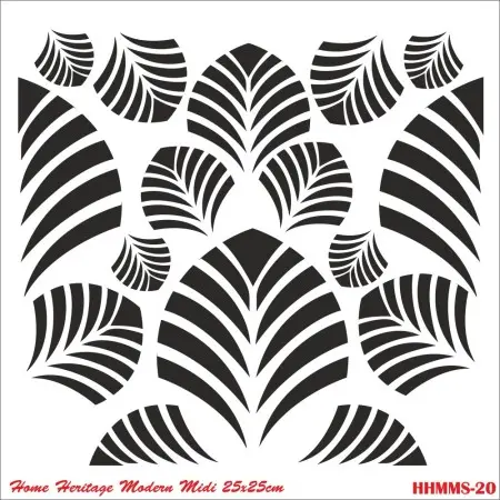 HHMMS20 Home Heritage Stencil 25x25cm