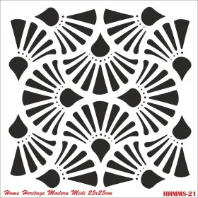 HHMMS21 Home Heritage Stencil 25x25cm