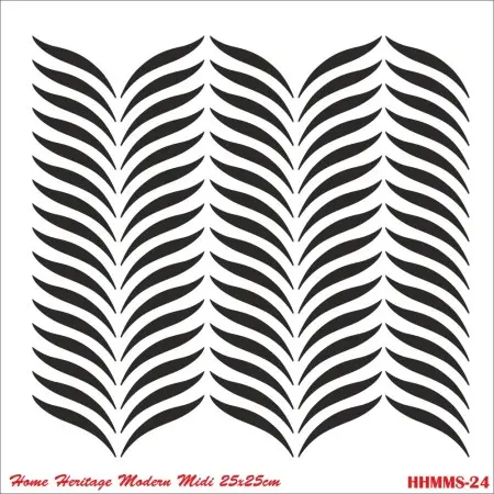 HHMMS24 Home Heritage Stencil 25x25cm
