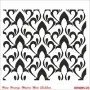 HHMMS29 Home Heritage Stencil 25x25cm