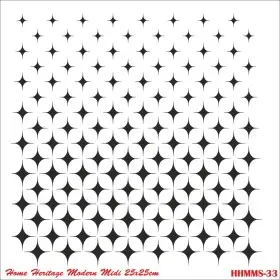 HHMMS33 Home Heritage Stencil 25x25cm