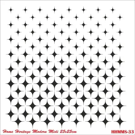 HHMMS33 Home Heritage Stencil 25x25cm