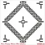 HHMMS42 Home Heritage Stencil 25x25cm