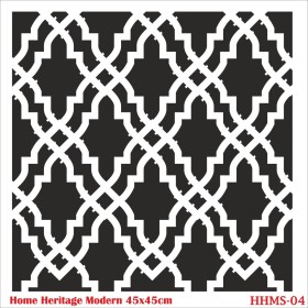 HHMS04 Home Heritage Stencil 45x45cm