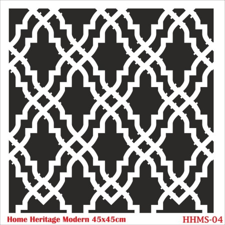 HHMS04 Home Heritage Stencil 45x45cm