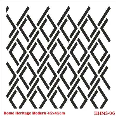 HHMS06 Home Heritage Stencil 45x45cm