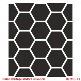 HHMS11 Home Heritage Stencil 45x45cm