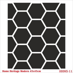 HHMS11 Home Heritage Stencil 45x45cm