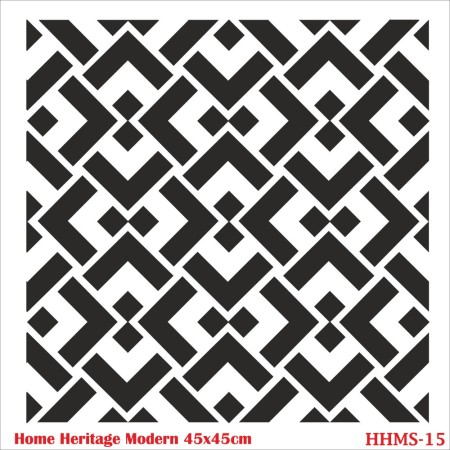 HHMS15 Home Heritage Stencil 45x45cm