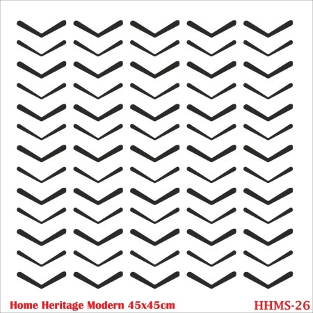 HHMS26 Home Heritage Stencil 45x45cm