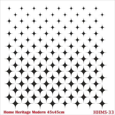 HHMS33 Home Heritage Stencil 45x45cm
