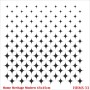 HHMS33 Home Heritage Stencil 45x45cm