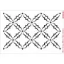 HHMMR07 Home Heritage Stencil 25x35cm