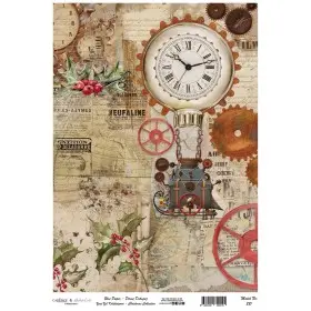 Model 881 Yılbaşı Cadence Pirinç Dekopaj Kağıdı 30x42cm