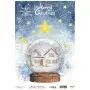 Model 891 New Year Cadence Rice Decoupage Paper 30x42cm