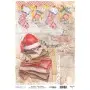 Model 901 New Year Cadence Rice Decoupage Paper 30x42cm