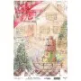 Model 905 New Year Cadence Rice Decoupage Paper 30x42cm
