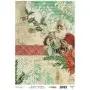 Model 910 New Year Cadence Rice Decoupage Paper 30x42cm