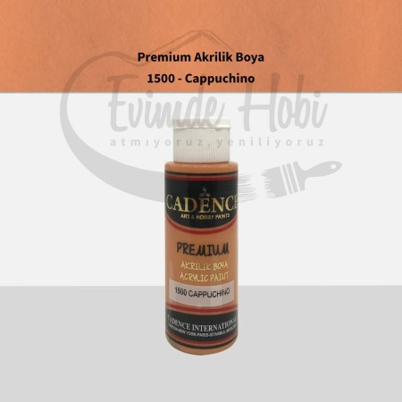 Premium Akrilik Boya 1500 Kapuçino 70ML