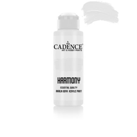 Har001 Beyaz Akrilik Boya 120ML - Cadence Harmony Ekonomik Akrilik Boya