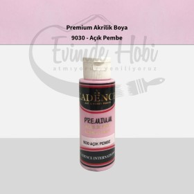 Premium Akrilik Boya 9030 Açık Pembe 70ML