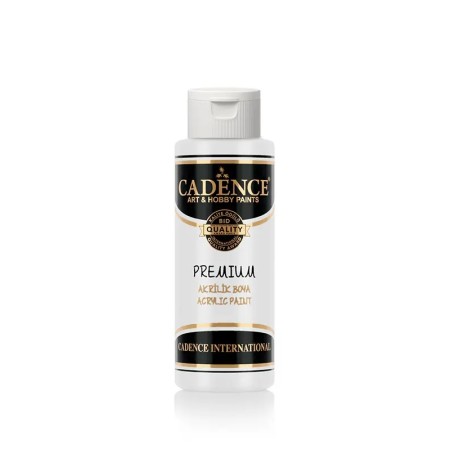 0001 White Premium Acrylic Paint 70ML