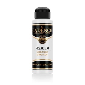 0001 Weiß Premium Acyrlfarbe 120ML