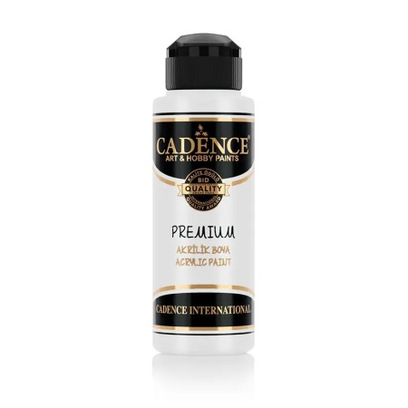 0001 Weiß Premium Acyrlfarbe 120ML