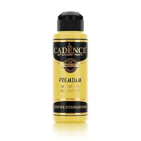 0755 Lemon Yellow Premium Acrylic Paint 120ML