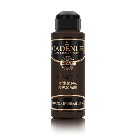 Premium Akrilik Boya 7575 Koyu Kahve 120ML
