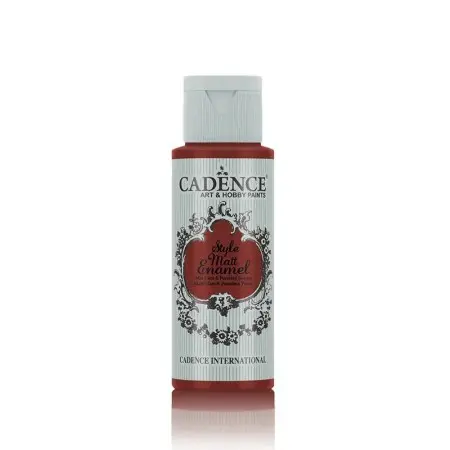 357 Rot Koralle Opak Glas-Porzellanfarbe 59ML