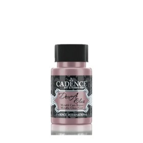 Cadence Dora Metalik Cam Boyası 3147 Antik Pembe 50ML