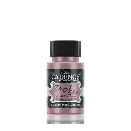 Cadence Dora Metalik Cam Boyası 3147 Antik Pembe 50ML